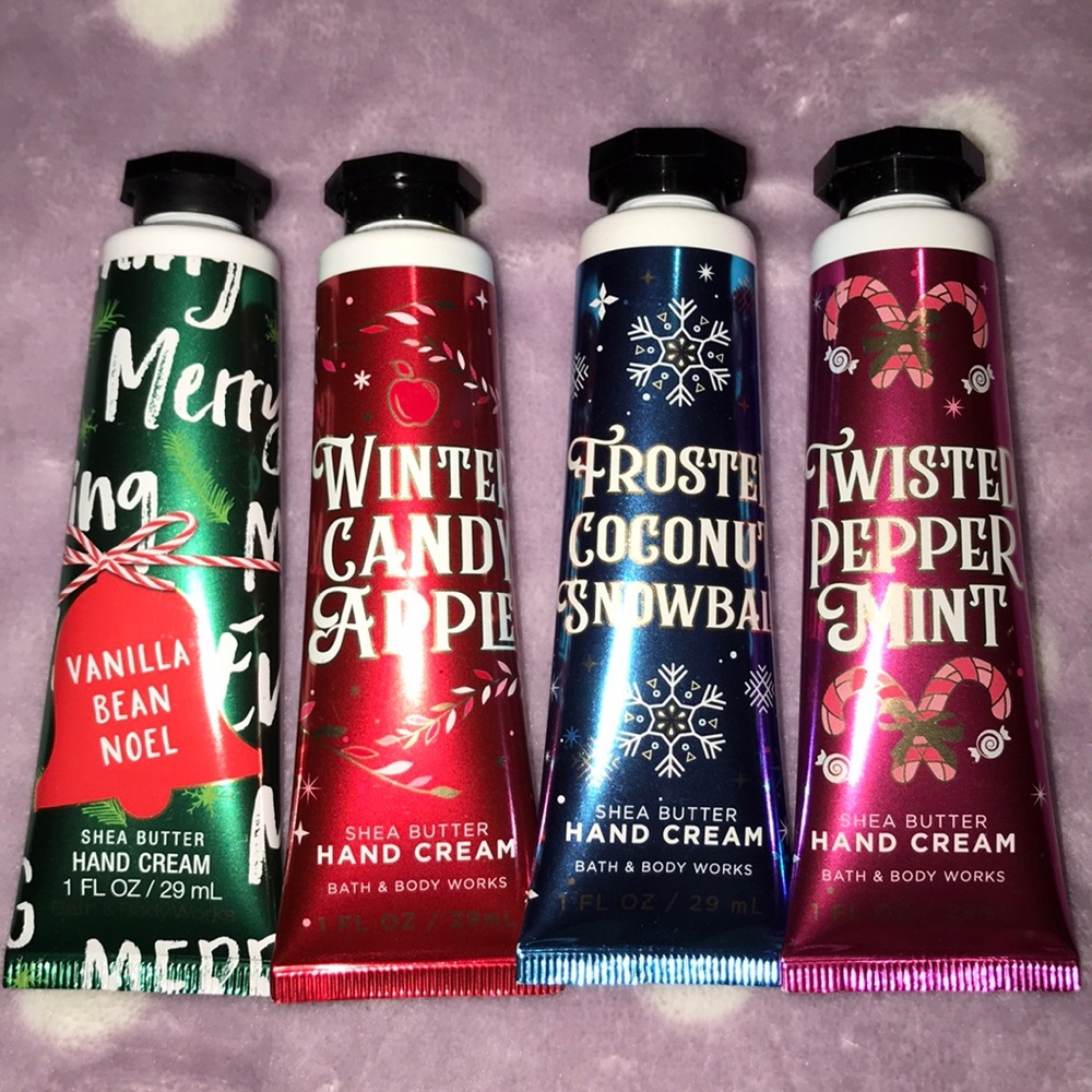 Bath & Body Works Shea butter hand cream.